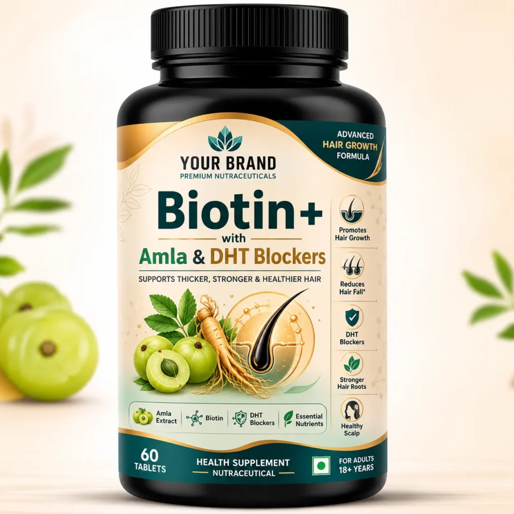 Biotin with Amla and DHT Blockers Tab