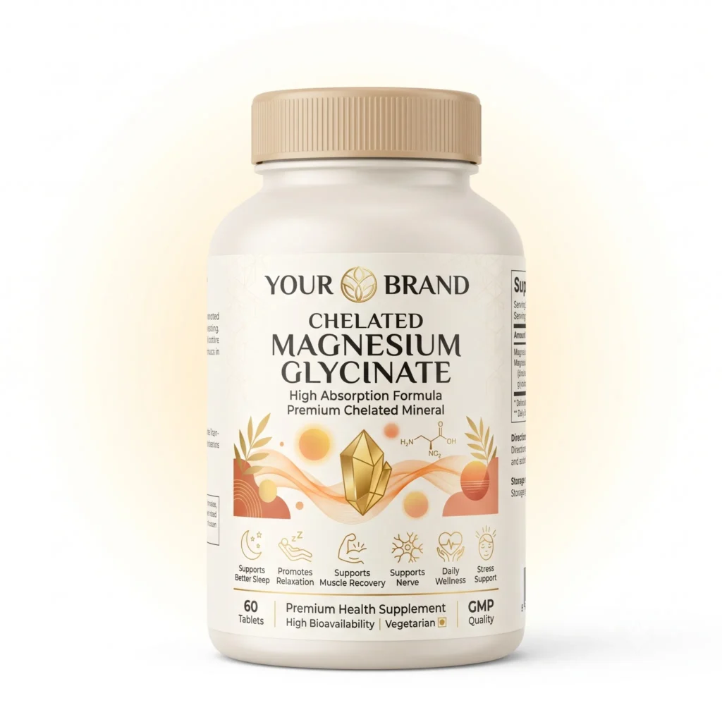 Chelated Magnesium Glycinate Tab