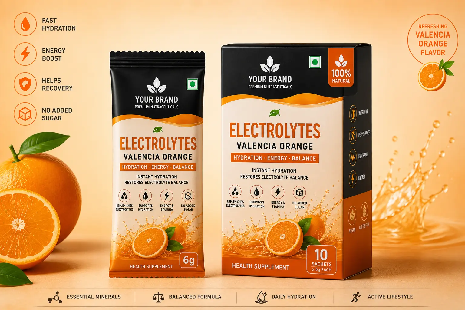 Electrolytes - Valencia Orange 1 Electrolytes - Valencia Orange - Image 1