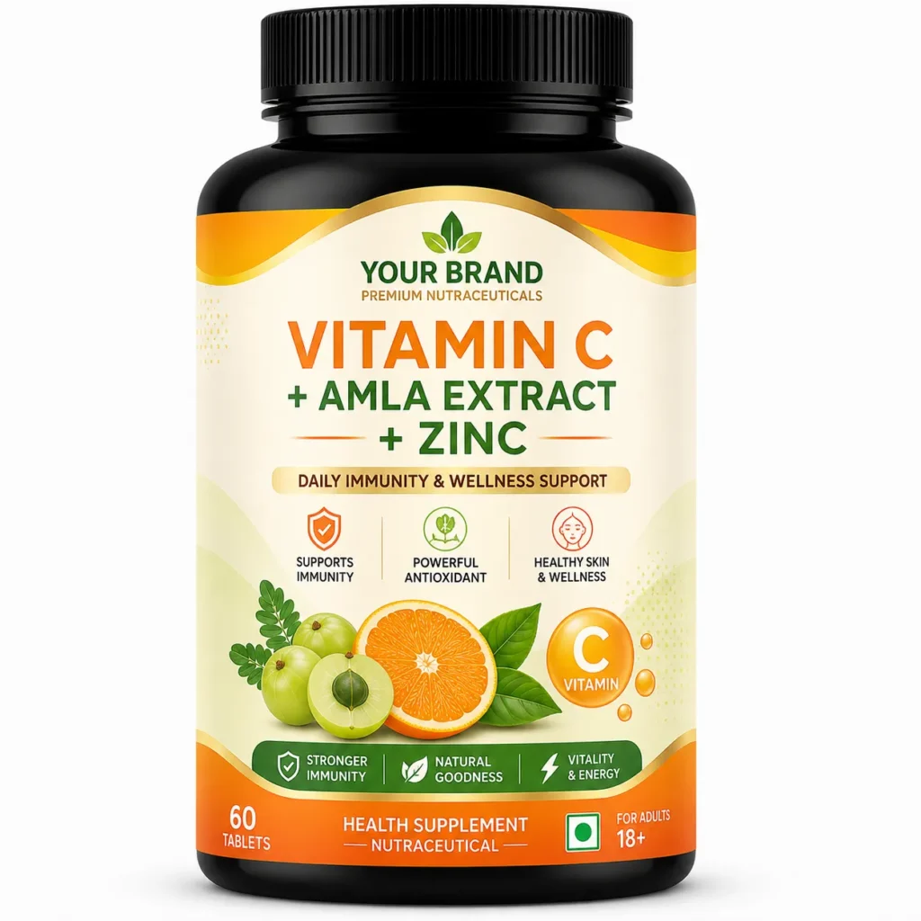 Vitamin C Amla Extract Zinc Tab